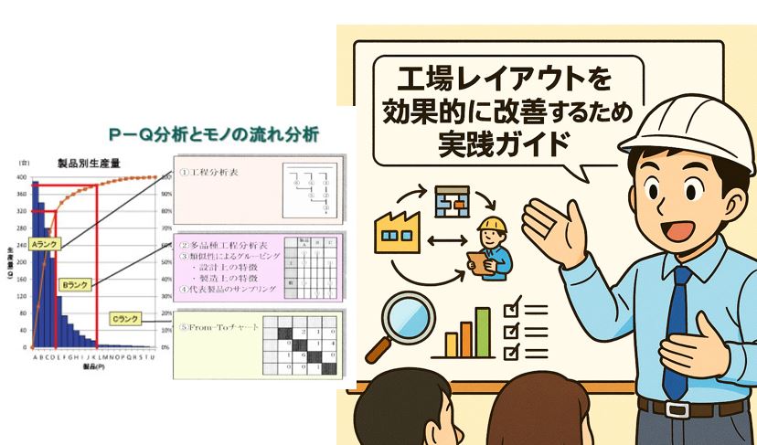 工場レイアウトを効果的に改善するための実践ガイド【図解