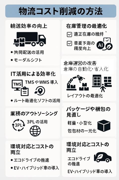 物流コスト削減の方法