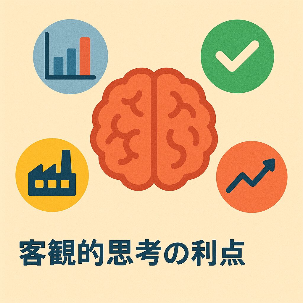 客観的思考の利点